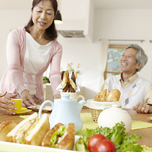 食べたい物が食べられる生活を